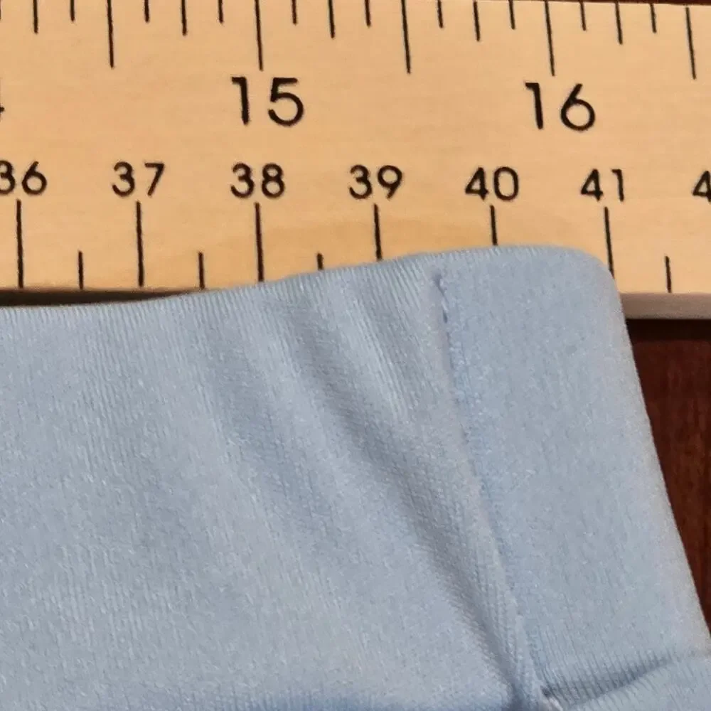 ​Baby Blue Co-Ord Set Collared Crop Top & Wide Leg Pants┃Pastelcore Soft Girl